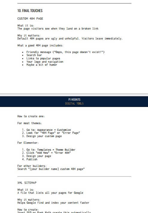 wordpress setup guide 2026 example content