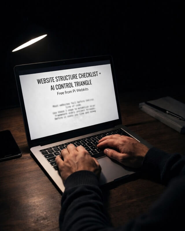 free website structe ai control checklist